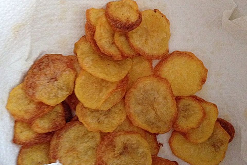 Kartoffelchips selbstgemacht