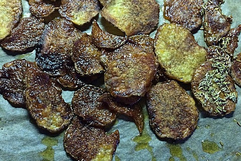 Kartoffelchips selbstgemacht