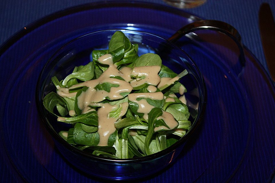 Italienische Vinaigrette mit Feldsalat