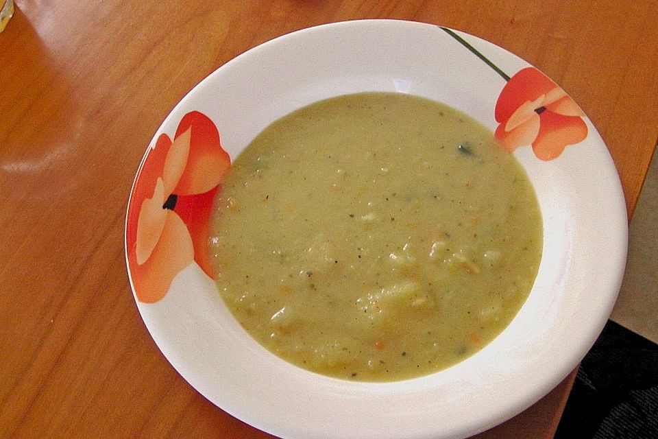 Kartoffel-Apfelsuppe