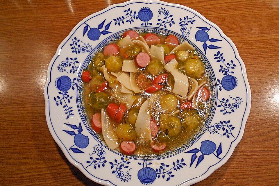 Rosenkohlsuppe à la Gabi