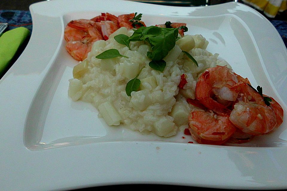 Spargelrisotto