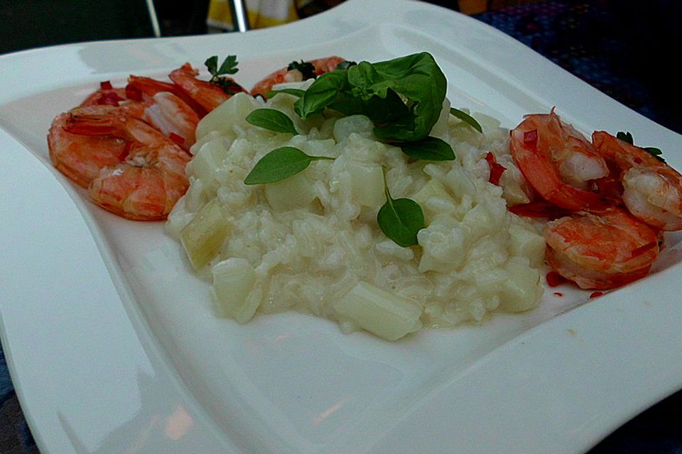 Spargelrisotto