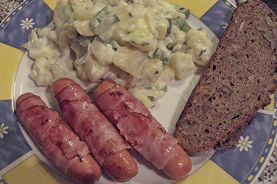 Grüner Kartoffelsalat