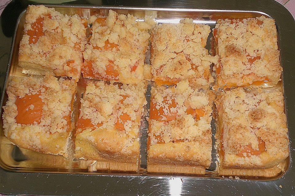 Marillenkuchen mit Kokosstreusel