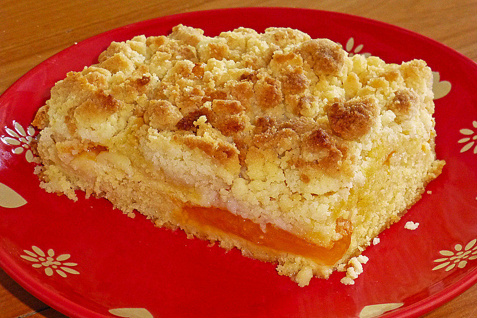 Marillenkuchen mit Kokosstreusel