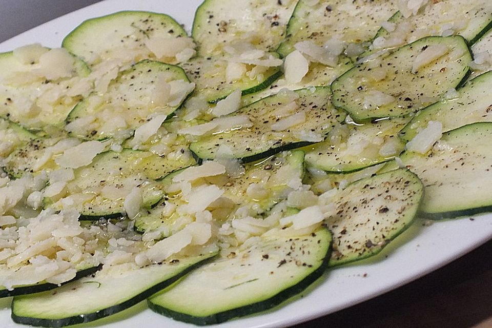 Zucchini-Carpaccio