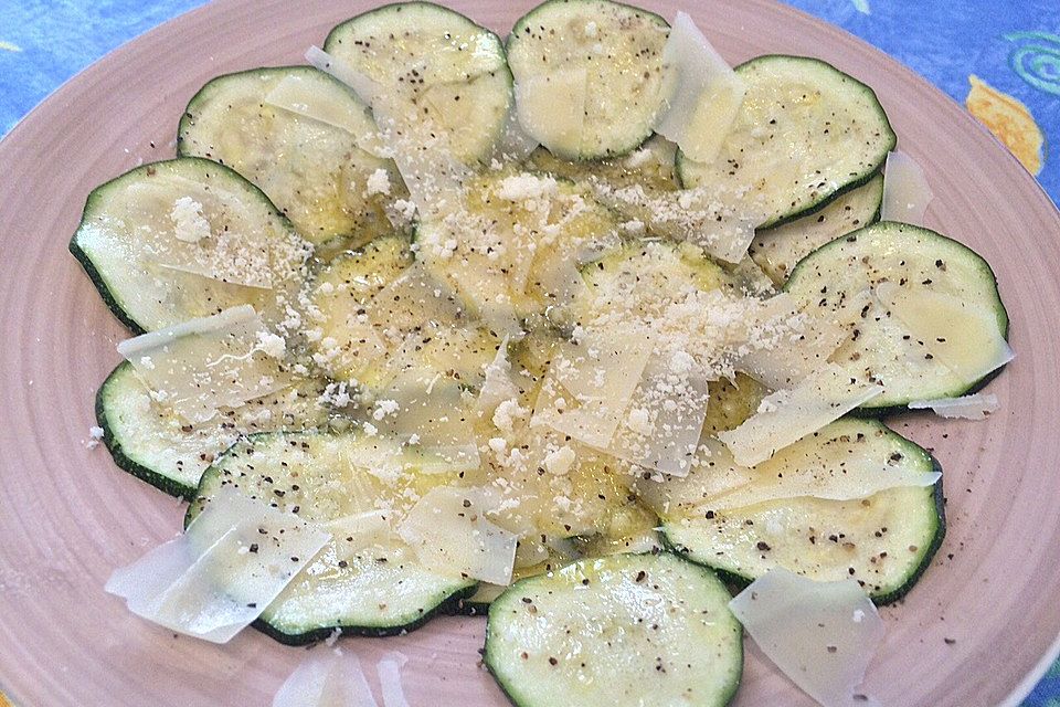 Zucchini-Carpaccio