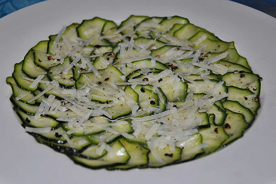 Zucchini-Carpaccio