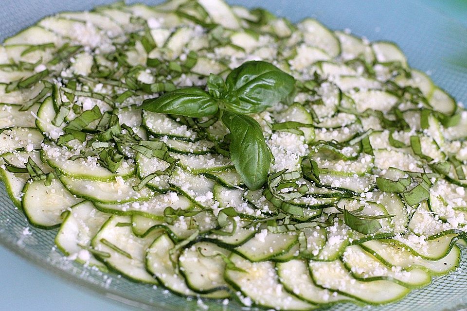 Zucchini-Carpaccio