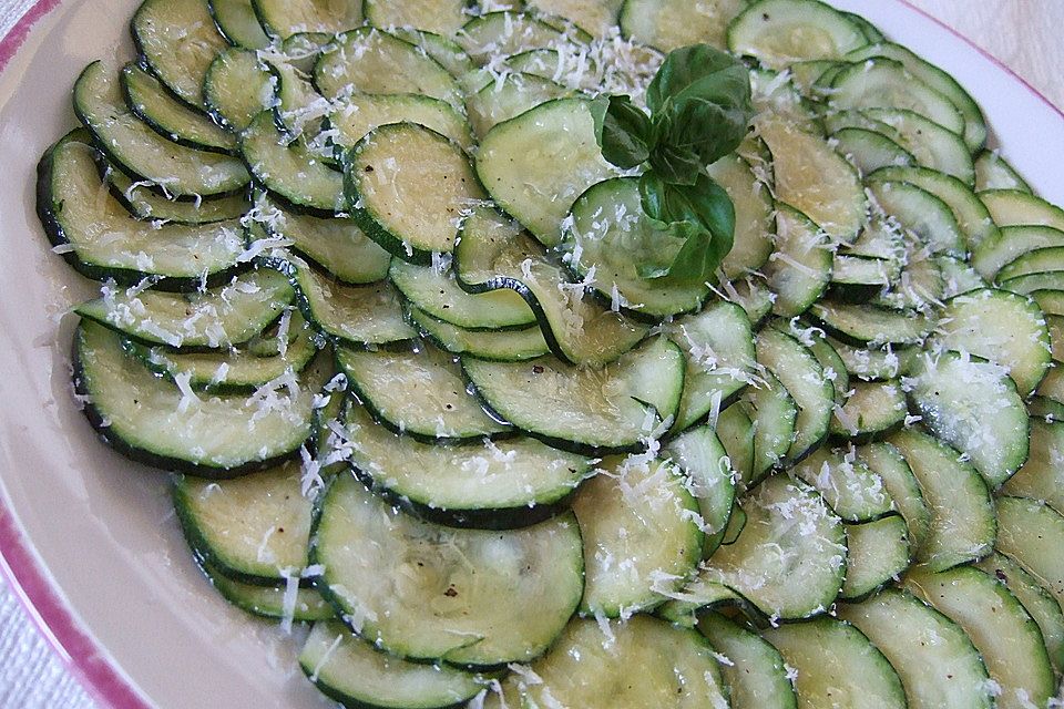 Zucchini-Carpaccio