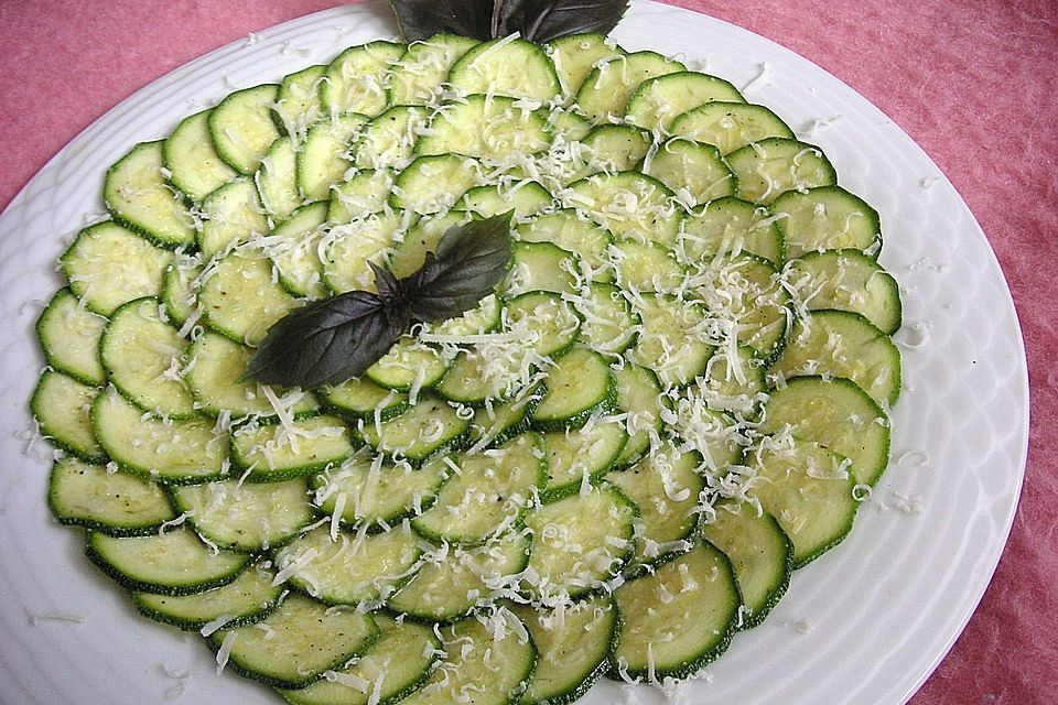 Zucchini-Carpaccio