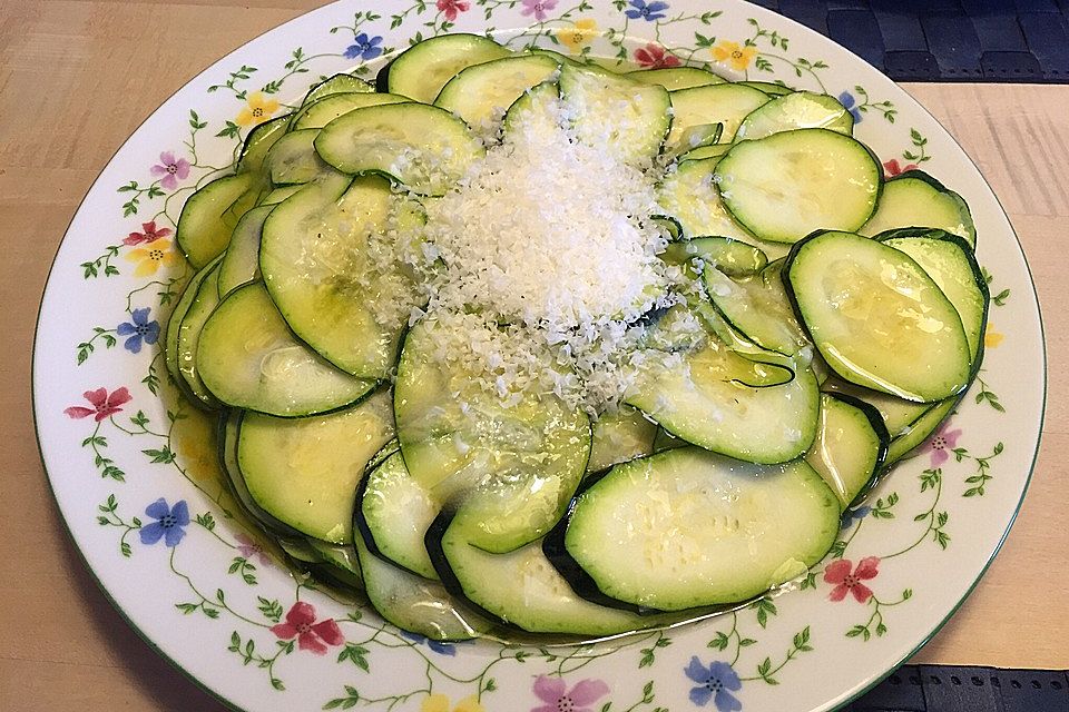 Zucchini-Carpaccio