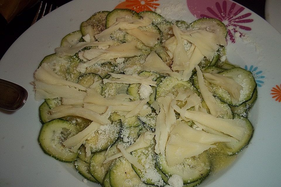 Zucchini-Carpaccio