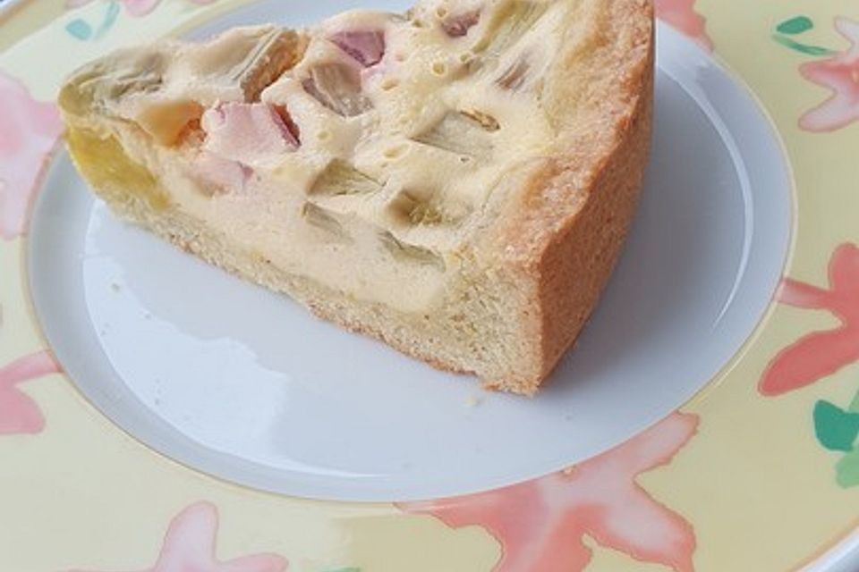 Rhabarber-Schmand-Kuchen