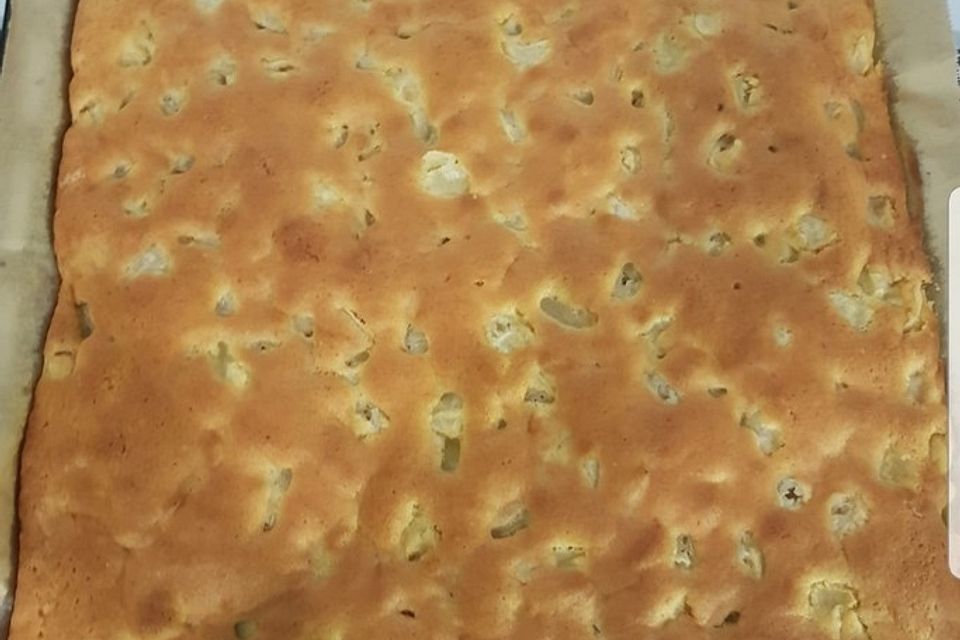 Apfelblechkuchen