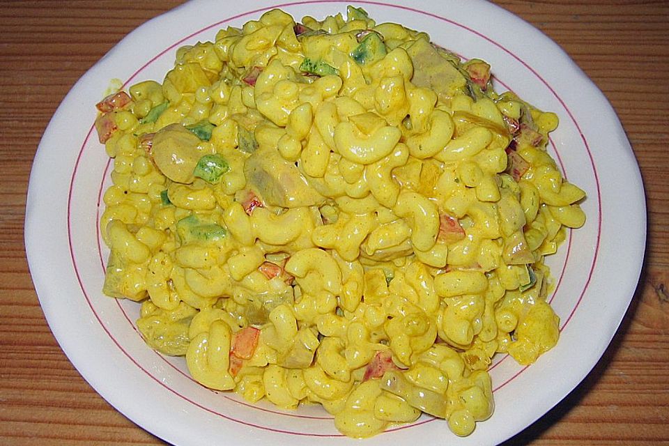 Curry Nudelsalat