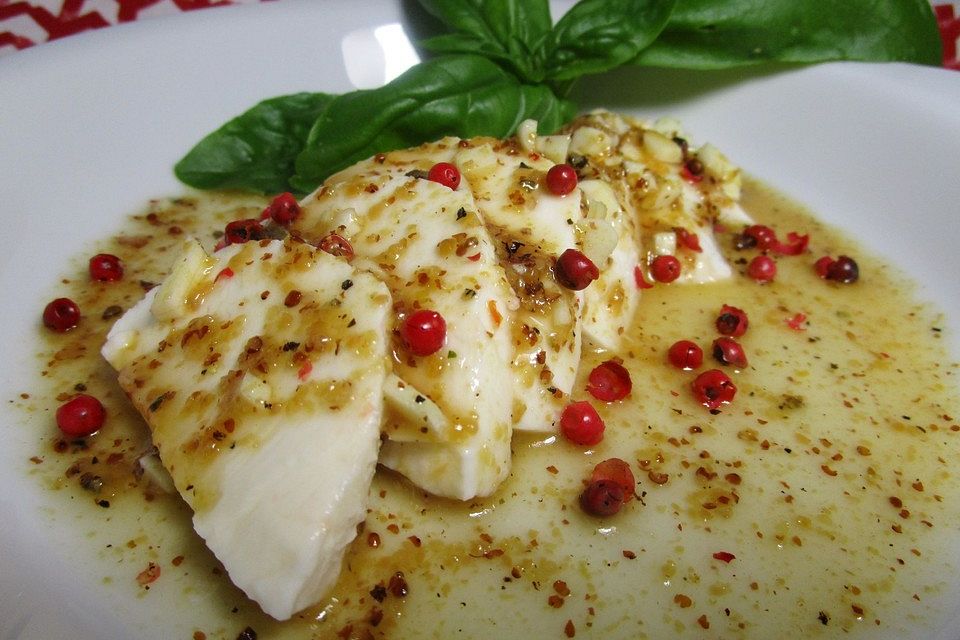 Marinierter Mozzarella