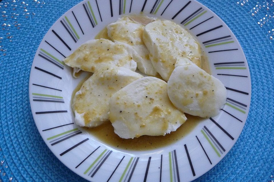 Marinierter Mozzarella