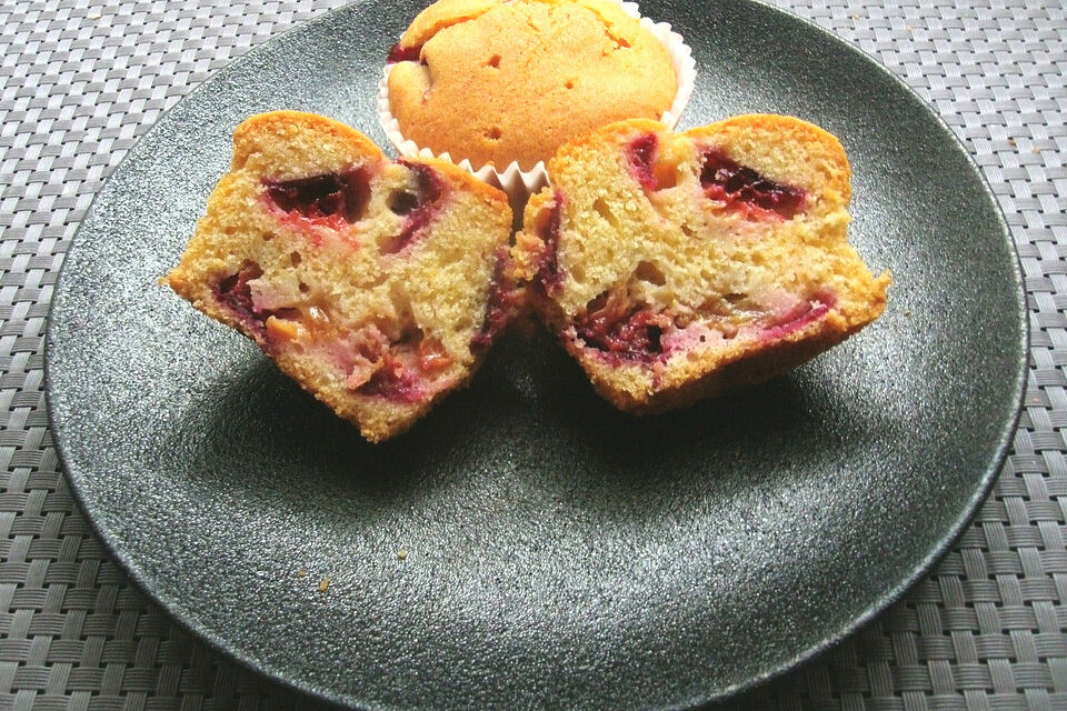 Zwetschgen-Muffins