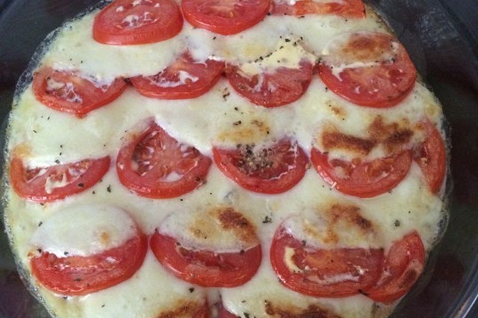 Couscousauflauf Tomate-Mozzarella