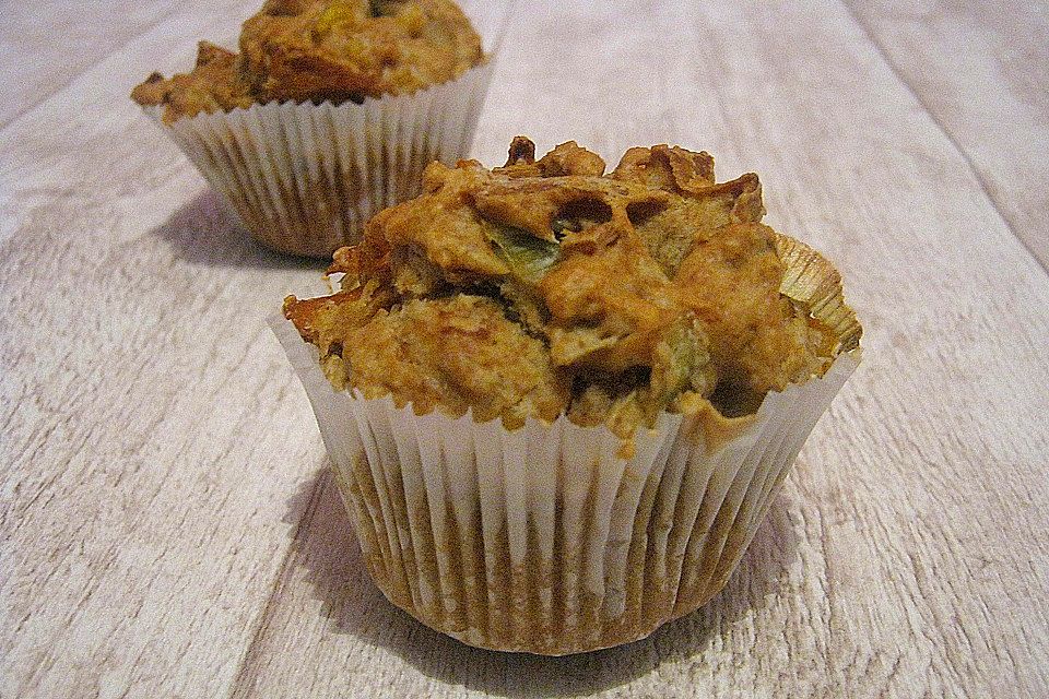 Lauch-Mais Muffins