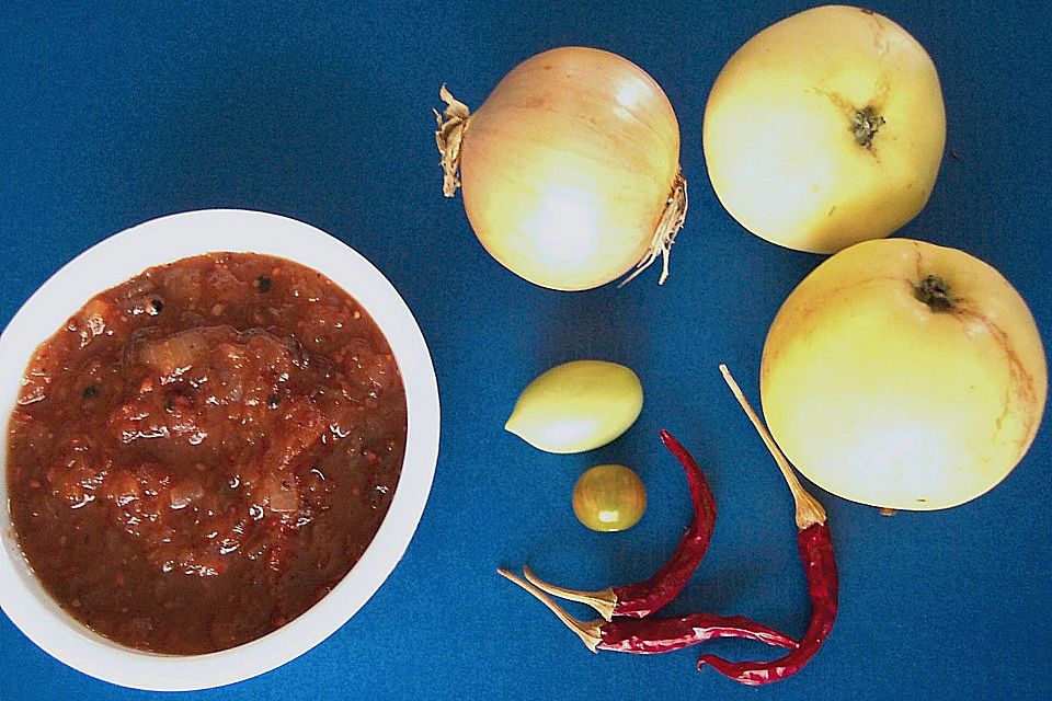 Grünes Tomaten - Chutney