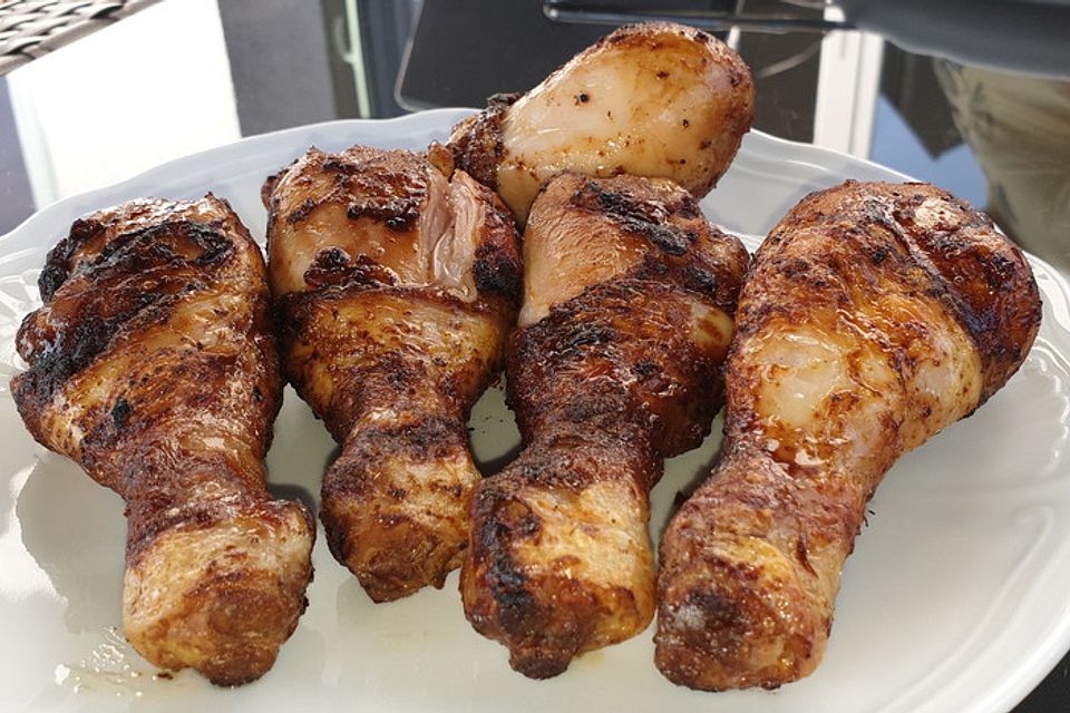 Honey-Mustard BBQ Drumsticks