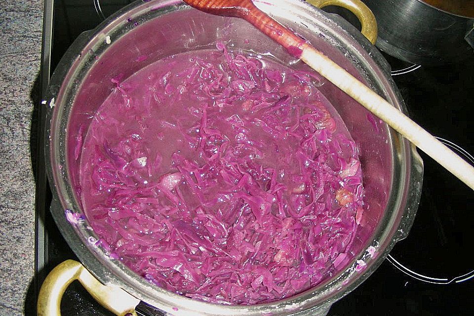 Blaukraut mit Maroni