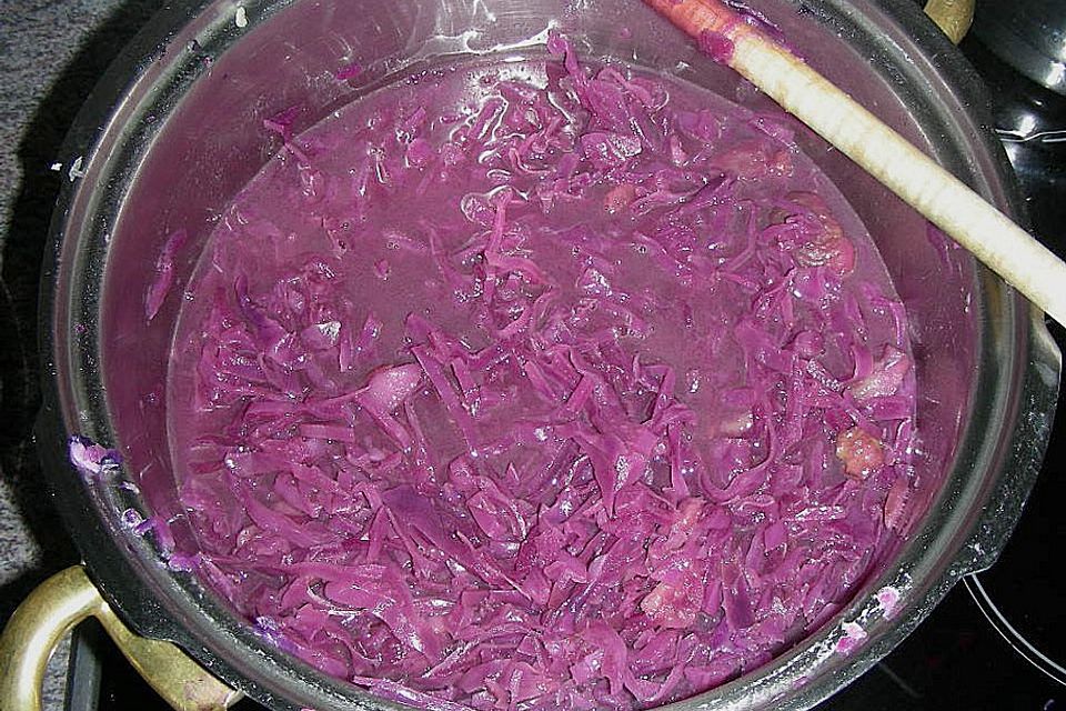 Blaukraut mit Maroni