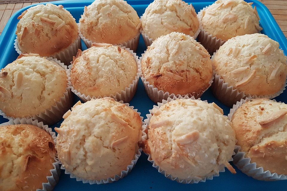 Muffins Buttermilch-Kokos