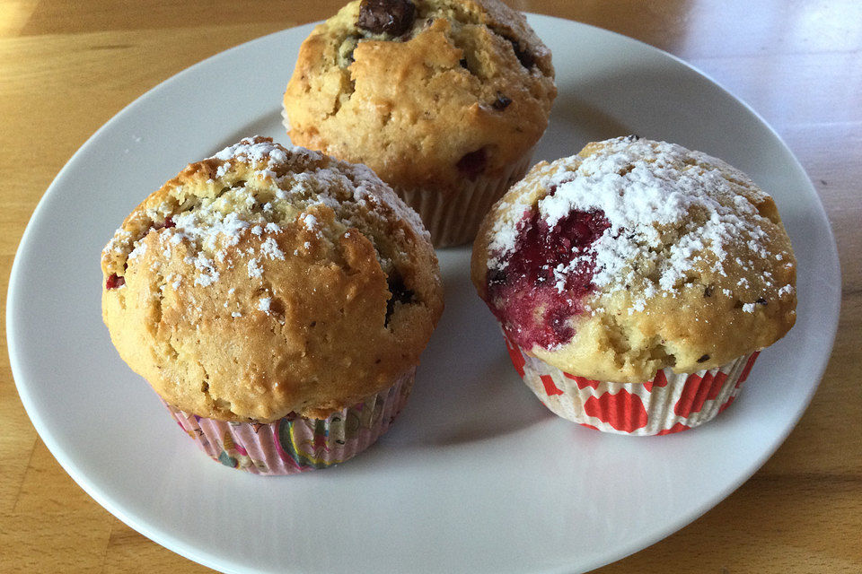 Muffins Buttermilch-Kokos