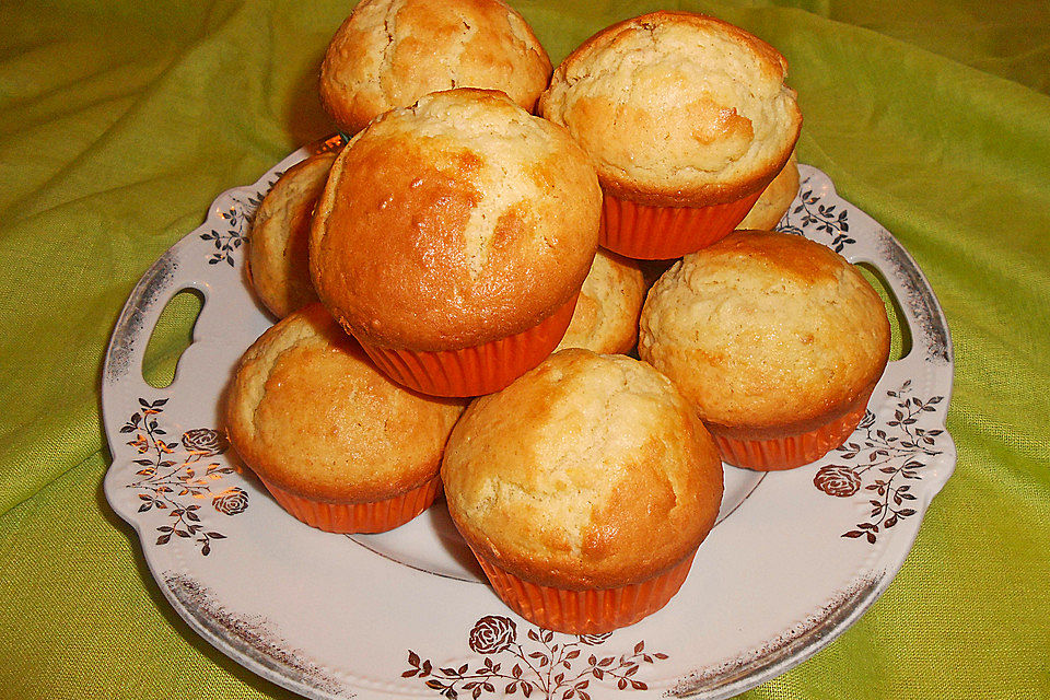 Muffins Buttermilch-Kokos