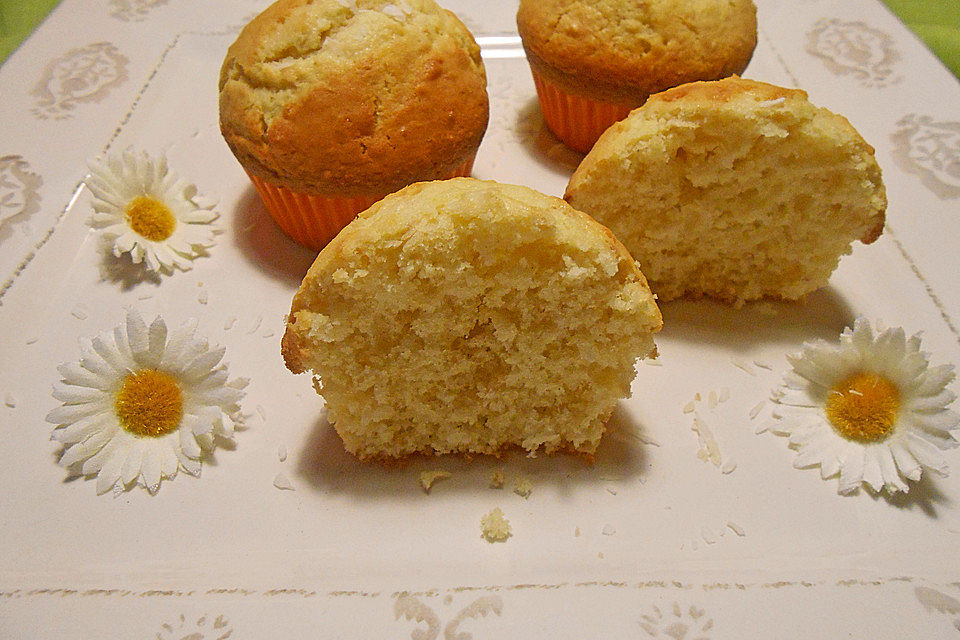 Muffins Buttermilch-Kokos