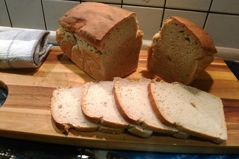 Leichtes Dinkel-Roggen Mischbrot