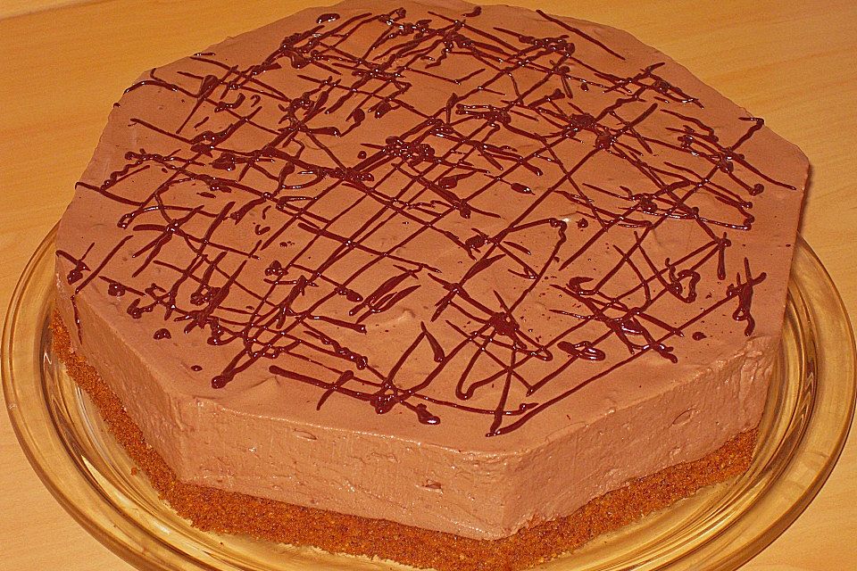 Schokolade-Biskotten Torte