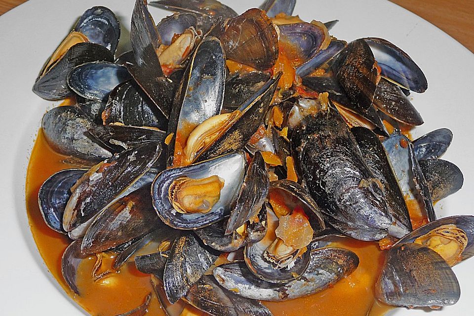 Mejillones a la marinera