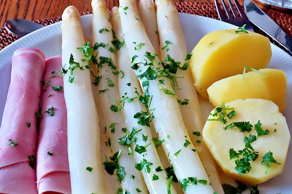 Spargel im Backofen