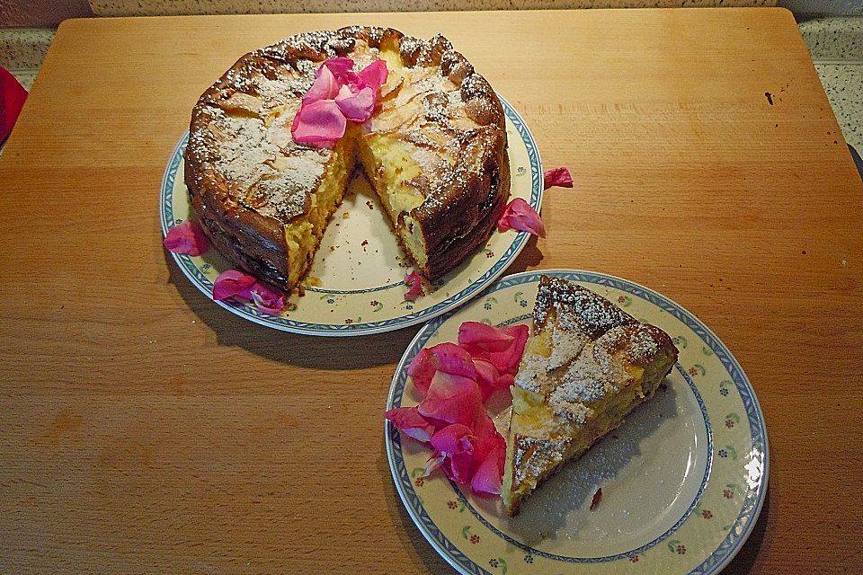 Birnen-Marzipan Kuchen