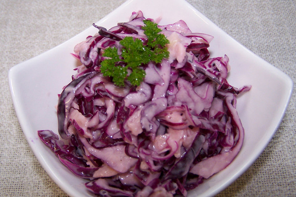 Don Diegos griechischer Rotkrautsalat