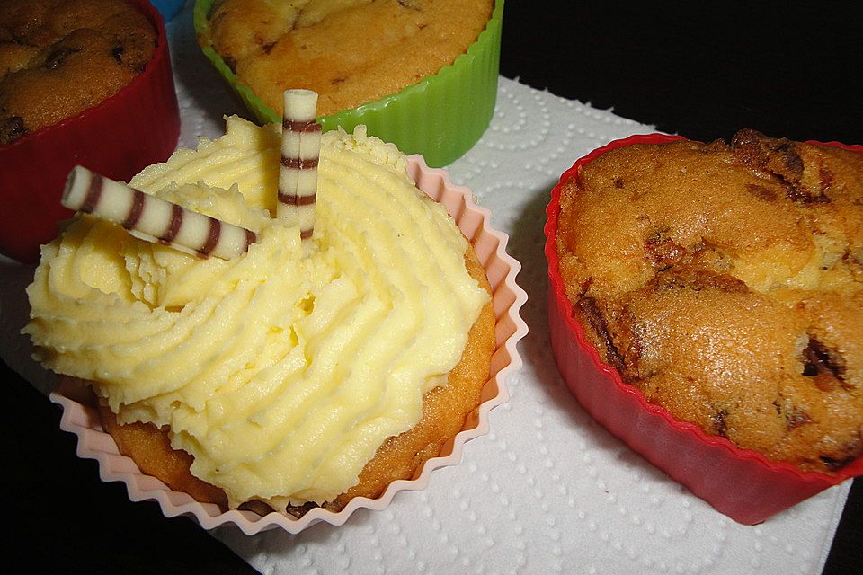 Cupcakes mit Yogurette