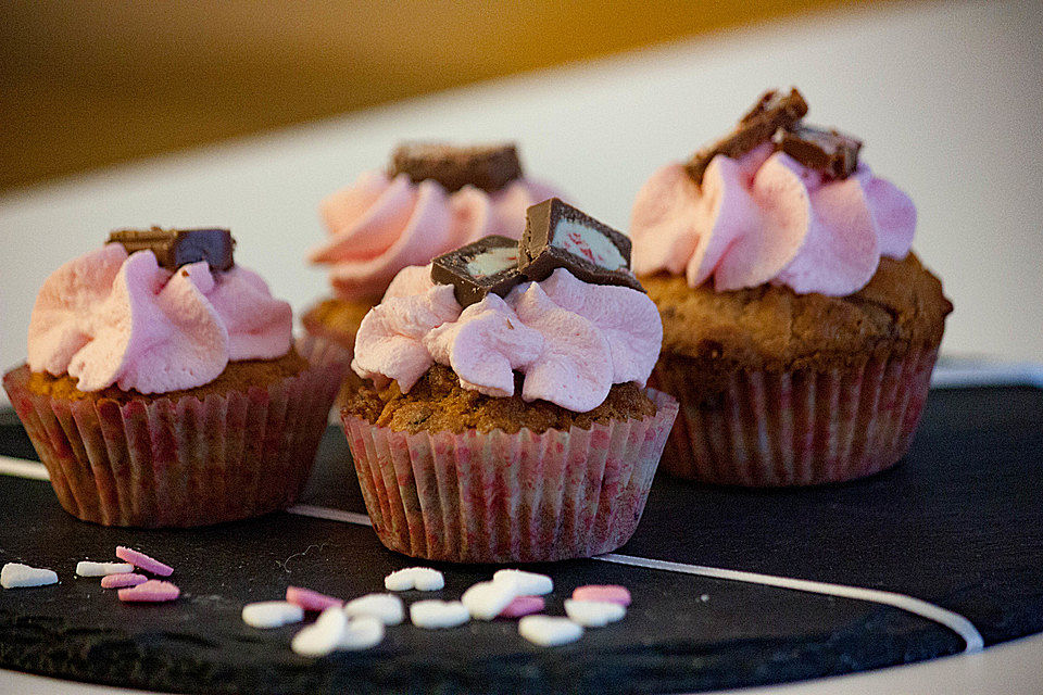 Cupcakes mit Yogurette