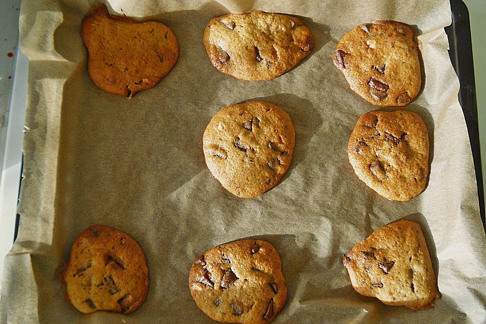 Schoko-Bananen-Kokos-Cookies