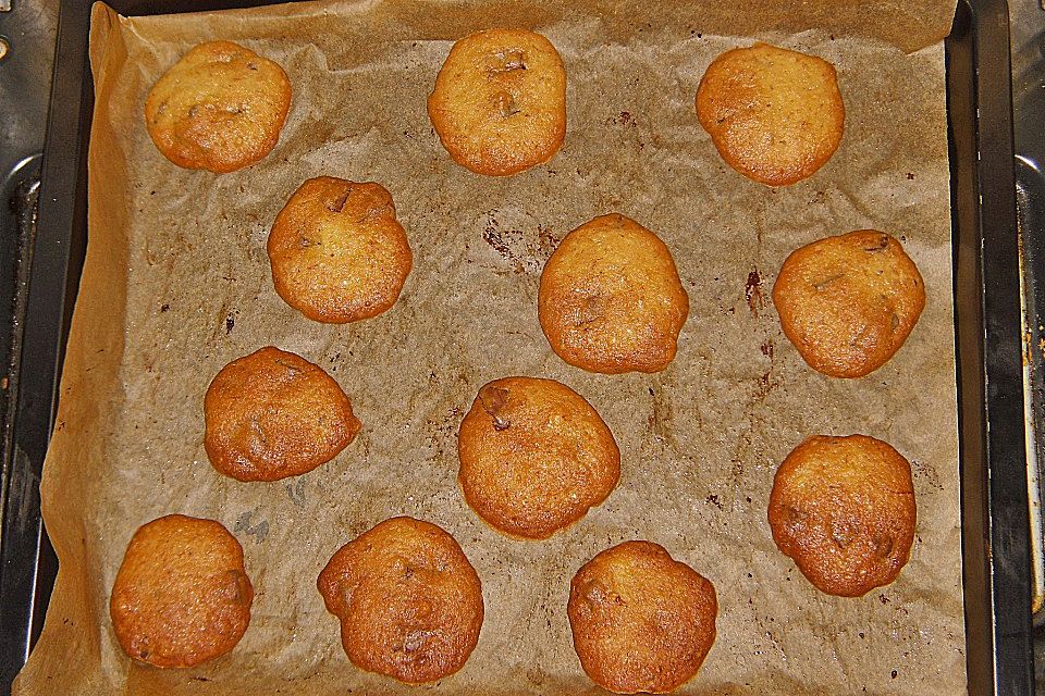 Schoko-Bananen-Kokos-Cookies