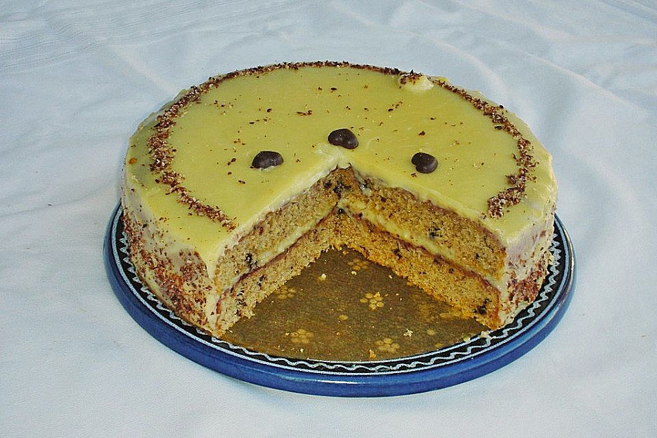 Vanille-Buttercremetorte