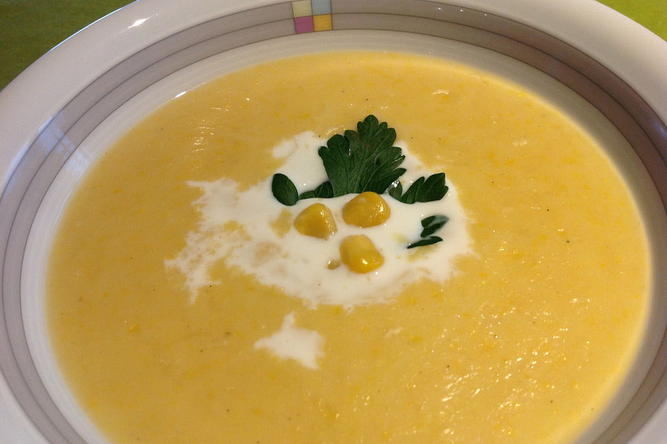 Maiscremesuppe