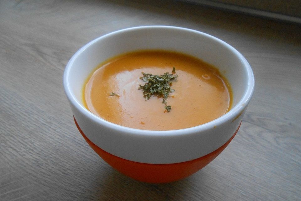 Kürbissuppe mit Kokos