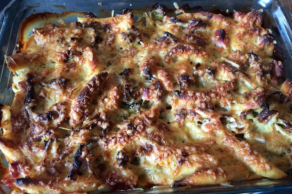 Schupfnudel-Wirsing-Gratin