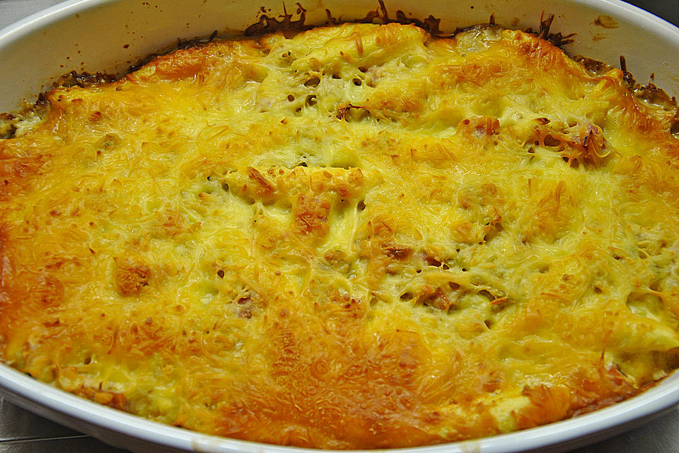 Schupfnudel-Wirsing-Gratin