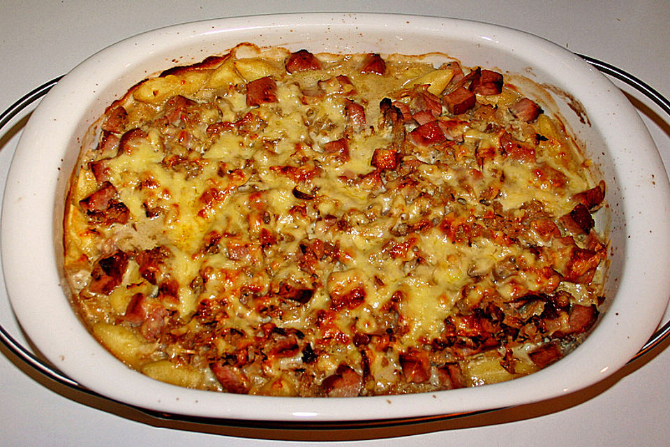 Schupfnudel-Wirsing-Gratin